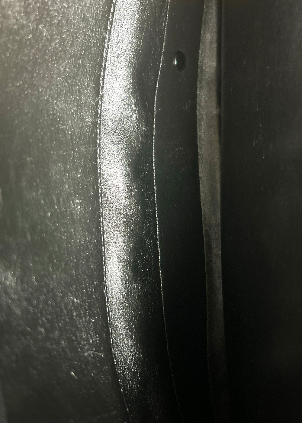 CHRISTIAN DIOR Trotter Edition Canvas & Leather Shoulder Bag