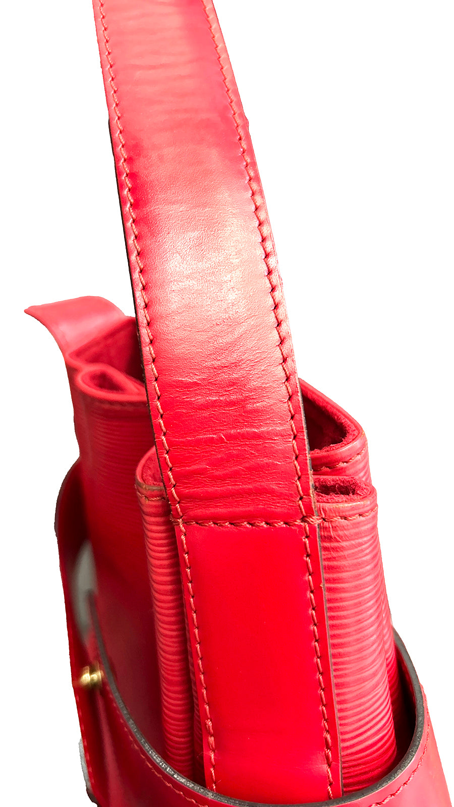 Louis Vuitton Sac d'Epaule PM Epi Leather Bucket Bag