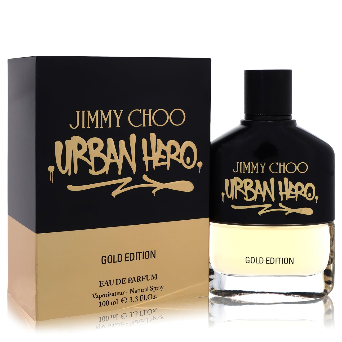 Jimmy Choo 都市英雄黄金版 - 男士淡香水喷雾 3.3 盎司