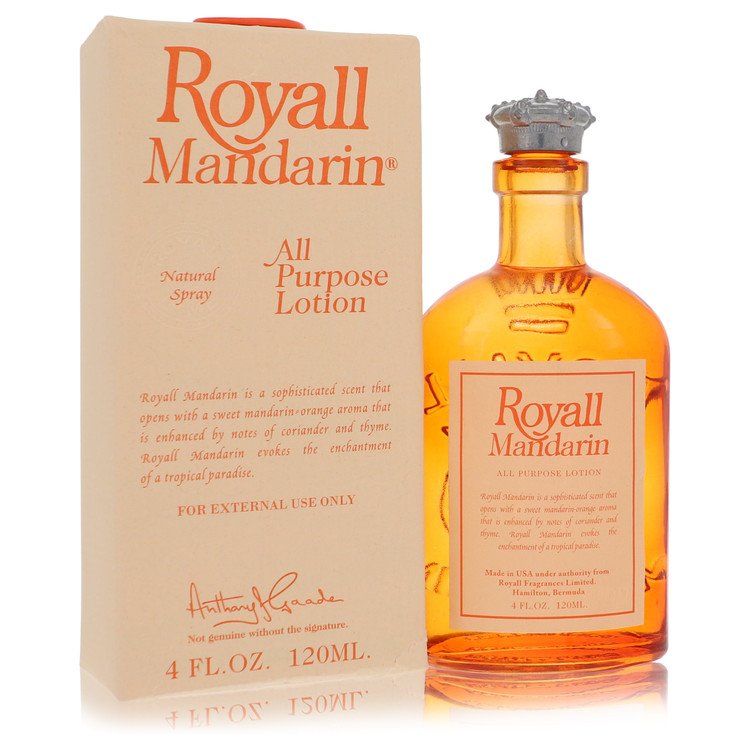 Royall Mandarin for Men - All Purpose Lotion / Cologne 4 oz