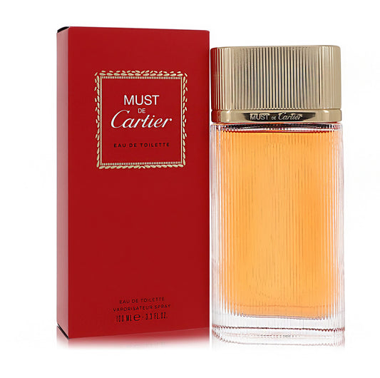 Must De Cartier by Cartier for Women - Eau De Toilette Spray 3.3 oz