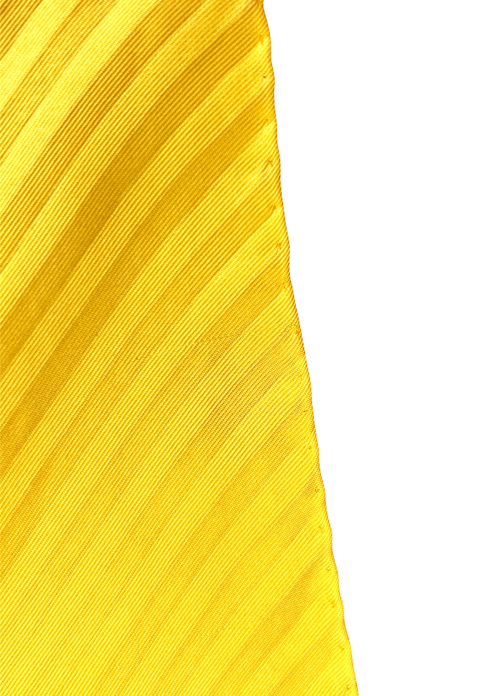Hermès 100% Silk Pleated Scarf, ironed flat to highlight refined look in wear