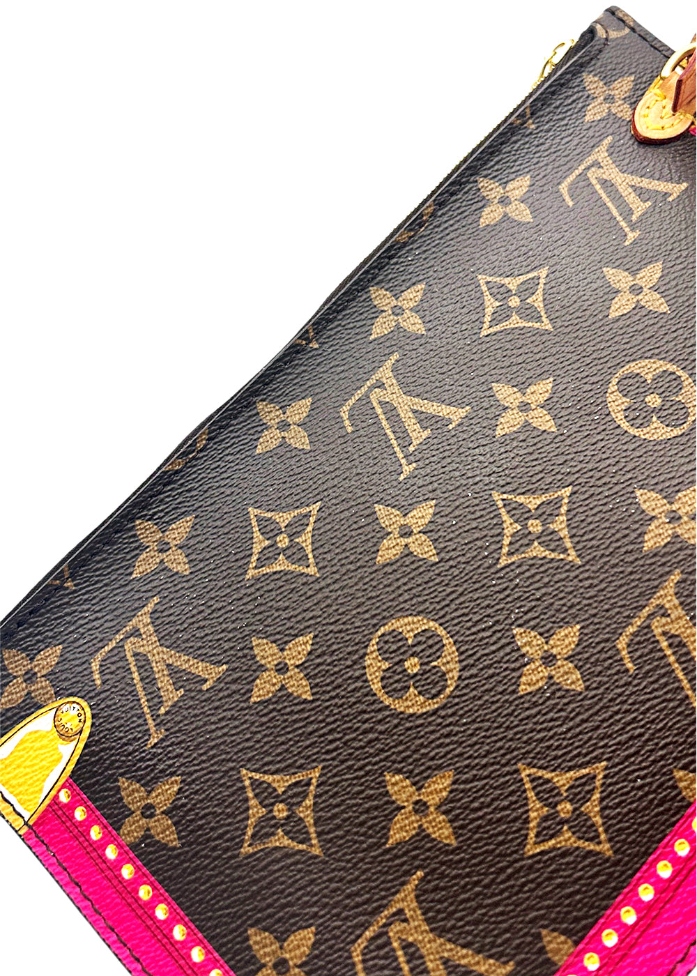 Louis Vuitton LV Monogram Neverfull Pouch