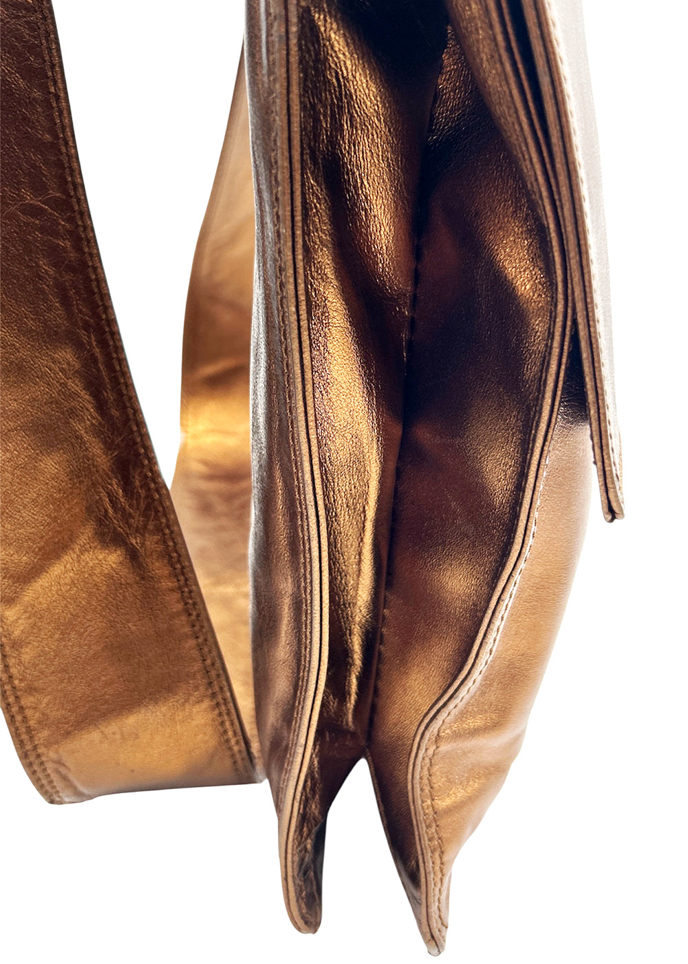 Chanel Logo Flap Messenger Bag