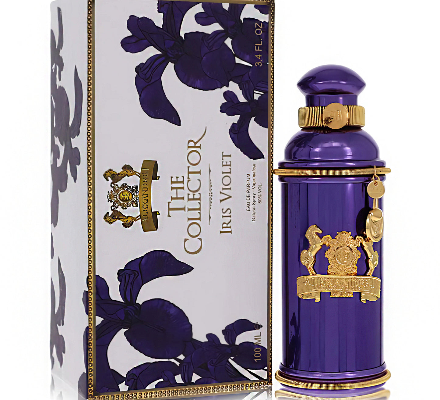 Iris Violet by Alexandre J - Eau De Parfum Spray for Women 3.4 oz