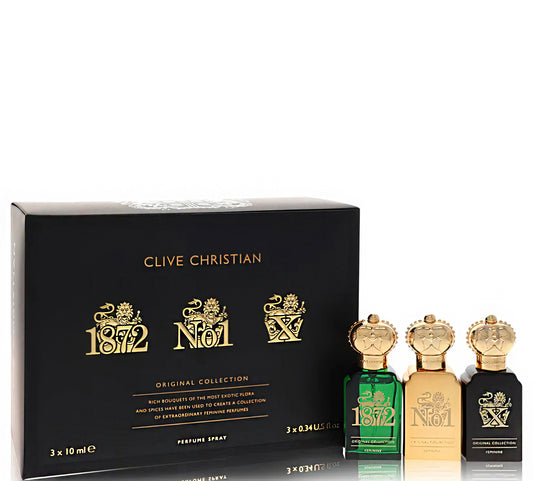 Clive Christian X Gift Set Pure Perfume Sprays for Women