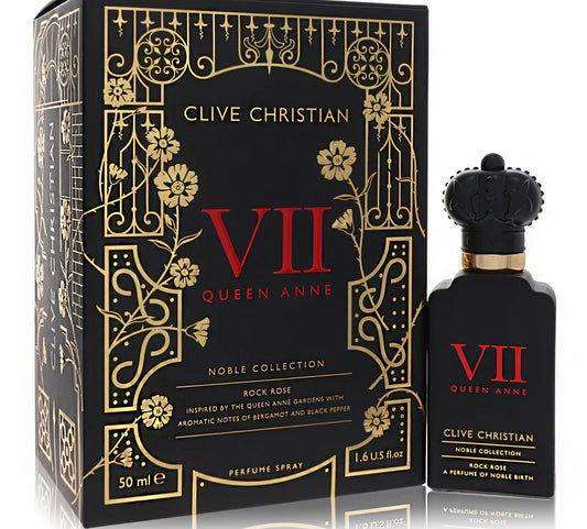 Clive Christian VII Queen Anne Rock Rose - Perfume Spray for Women 1.6 oz