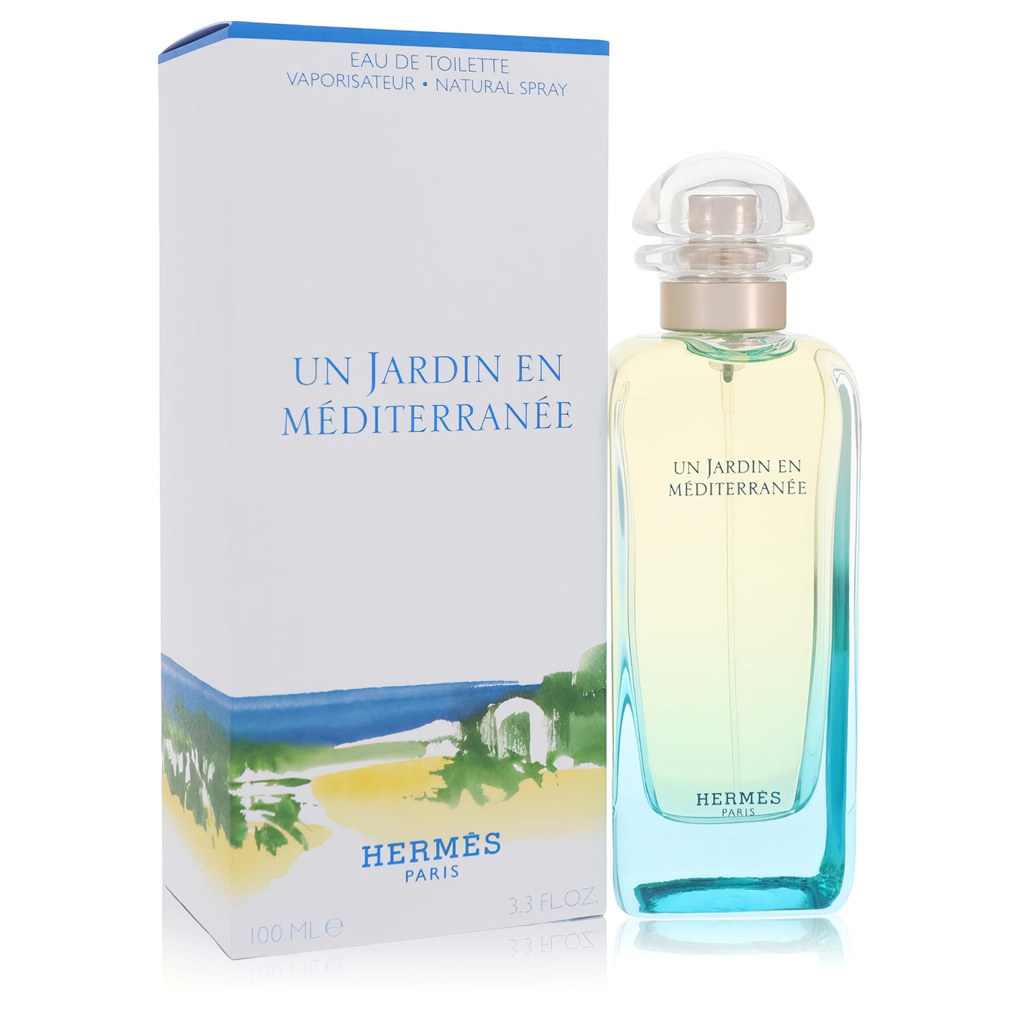 Un Jardin En Mediterranee by Hermès - Eau De Toilette Spray (Unisex) 3.3 oz