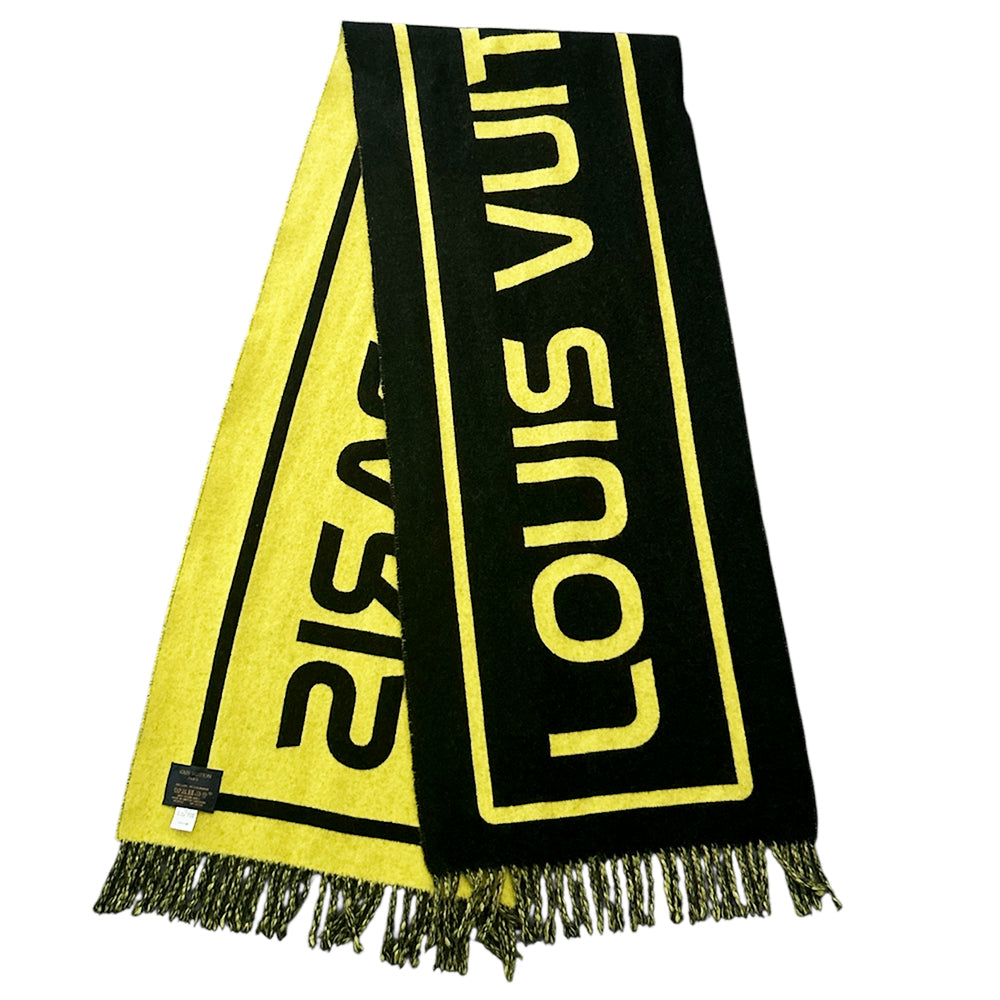 Bufanda City Gravity de lana y cachemir de LOUIS VUITTON, extragrande, unisex