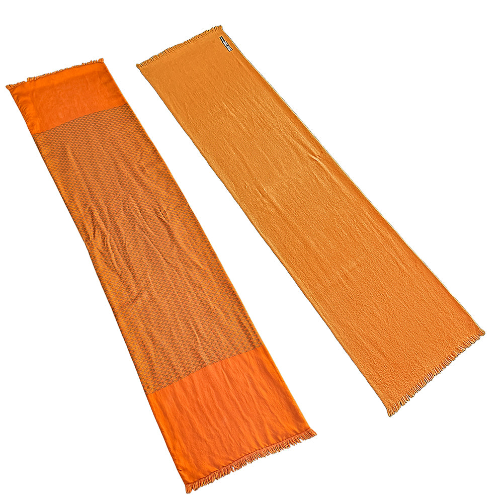 Hermès Long Scarf Angora and Silk