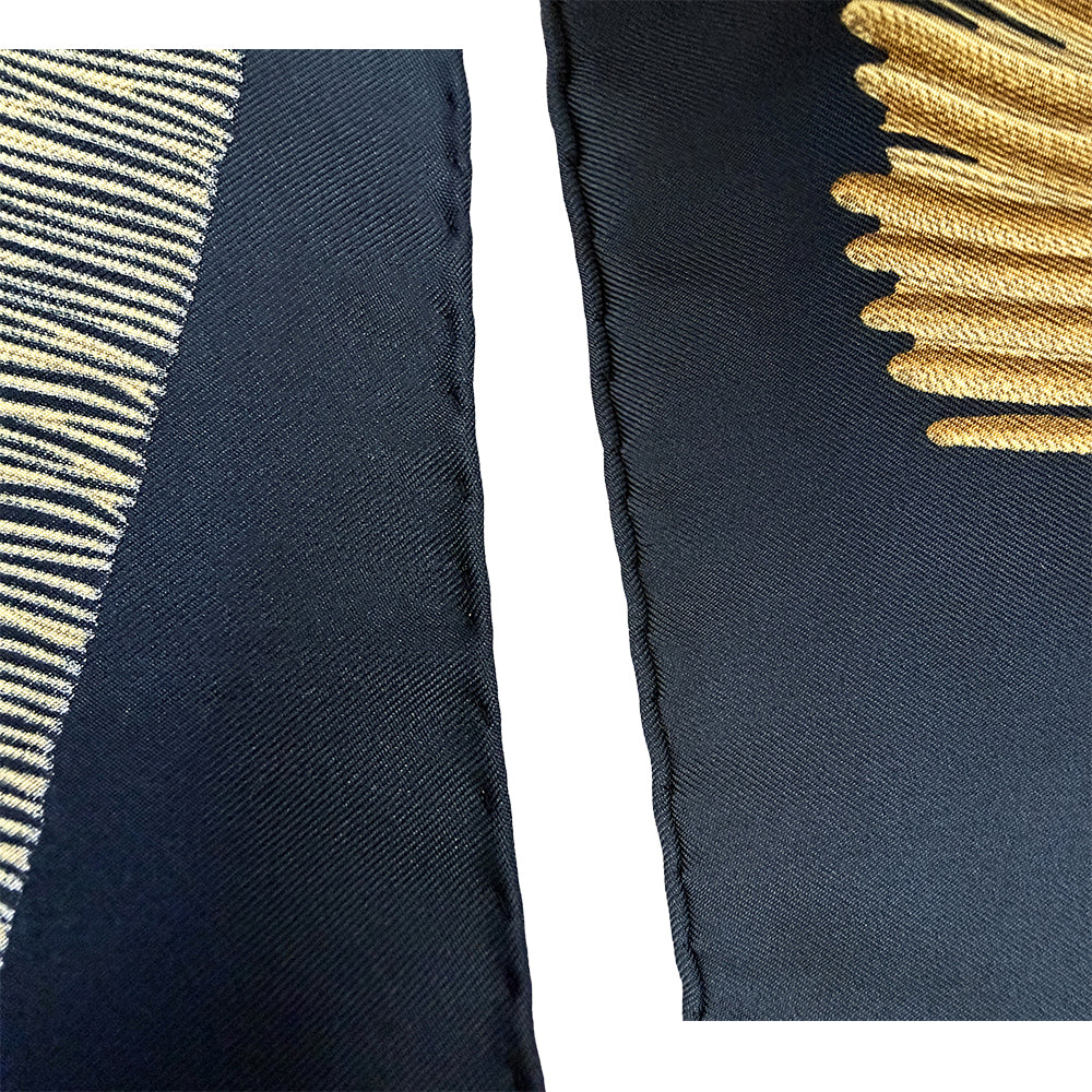 Hermès Poste et Cavalerie Silk Scarf