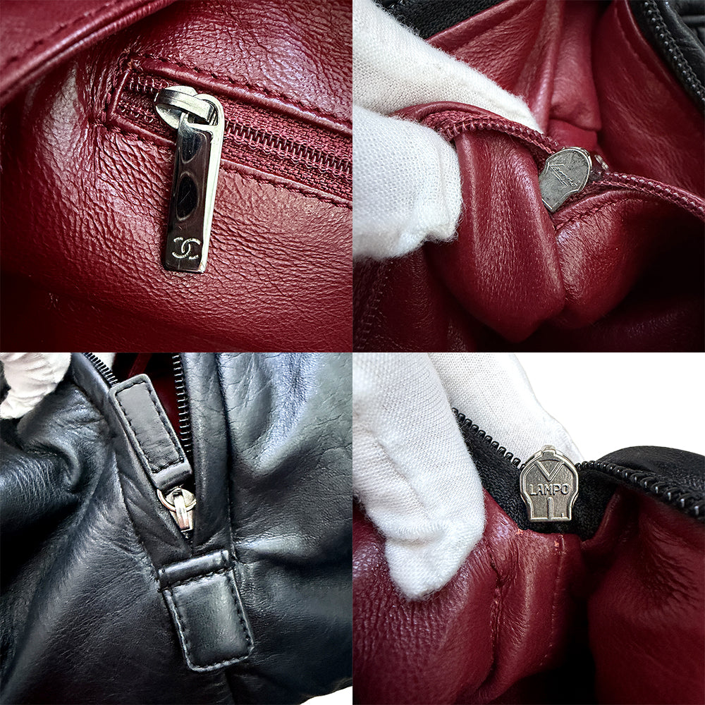 Chanel Black Quilted Leather Chanel Bowler bag