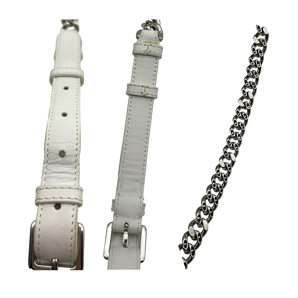 Christian Dior 2015 Medium Lambskin Embroidered Diorama Flap Crossbody Bag