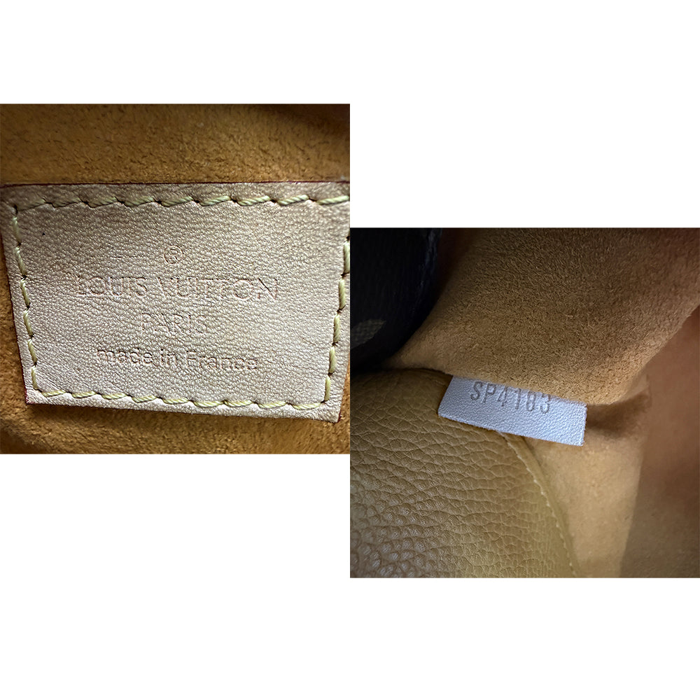 Louis Vuitton LV Monogram Pallas MM Tote Bag with Strap