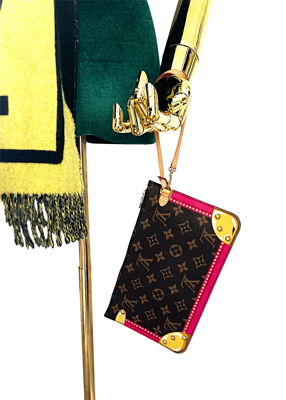 Louis Vuitton LV Monogram Neverfull Pouch