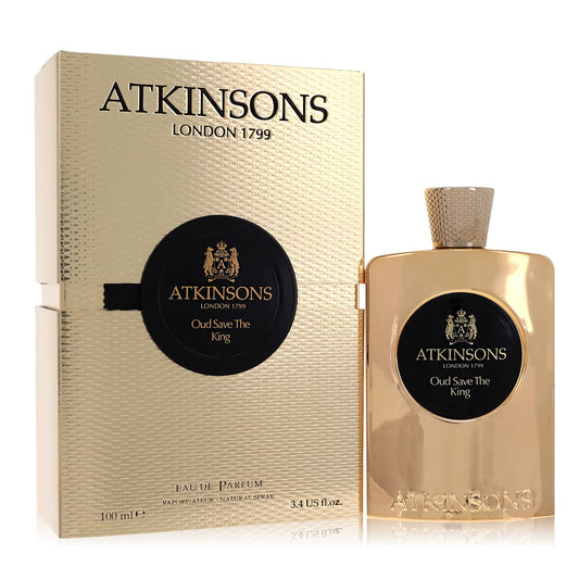 Oud Save The King by Atkinsons - Eau De Parfum Spray for Men 3.3 oz